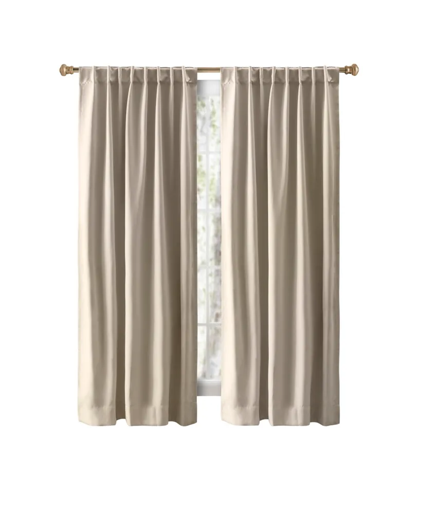 Ricardo Ultimate Black-Out 2-Way Pocket Curtain Panel 56"W x 72"L