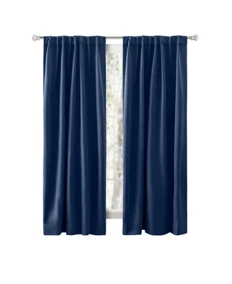 Ricardo Ultimate Black-Out 2-Way Pocket Curtain Panel 56"W x 72"L