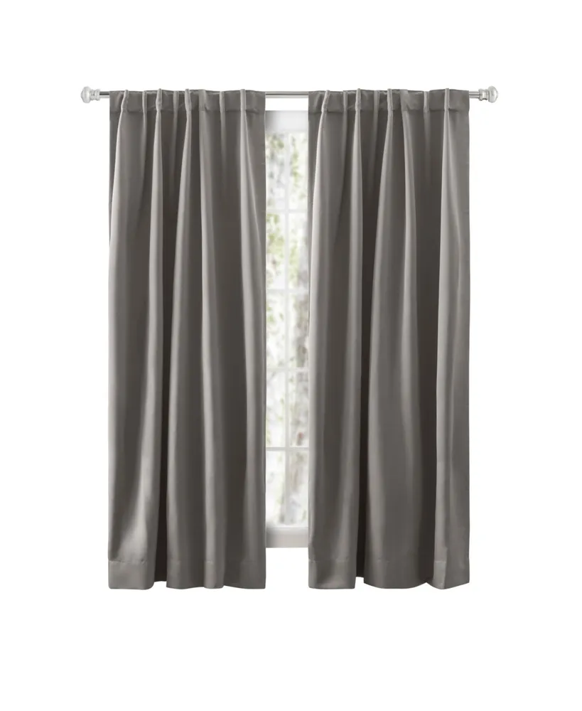 Ricardo Ultimate Black-Out 2-Way Pocket Curtain Panel 56"W x 72"L