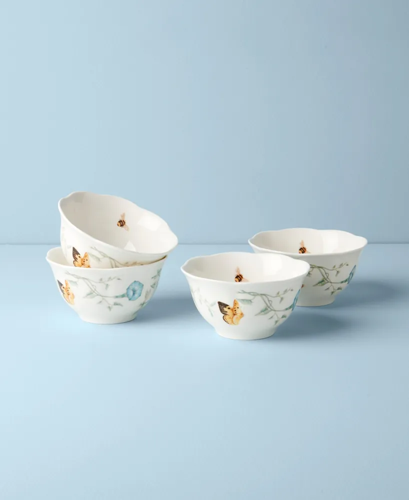 Lenox Butterfly Meadow 4-Piece Rice Bowl Set