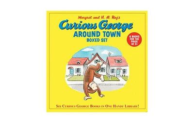 Curious George Around Town 6-Book Box Set: 6 Favorite 8x8s! by H. A. Rey