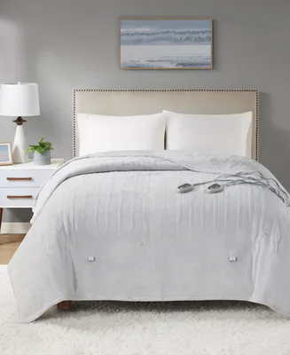 Premier Comfort Luxury Plush Heated Blanket, Twin, Exclusively at Macy's