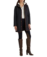 Lauren Ralph Lauren Women's Hooded Quilted Coat
