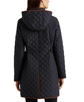Lauren Ralph Lauren Women's Hooded Quilted Coat