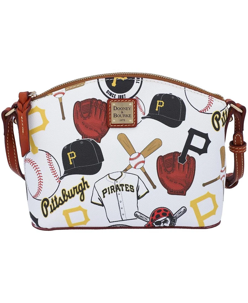 Women's Dooney & Bourke Pittsburgh Pirates Gameday Suki Crossbody with Medium Wristlet