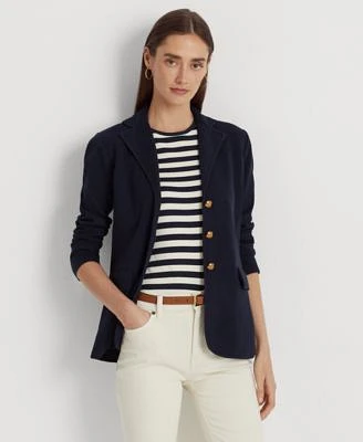 Lauren Ralph Lauren Sweater Knit Blazer P Xs 3x