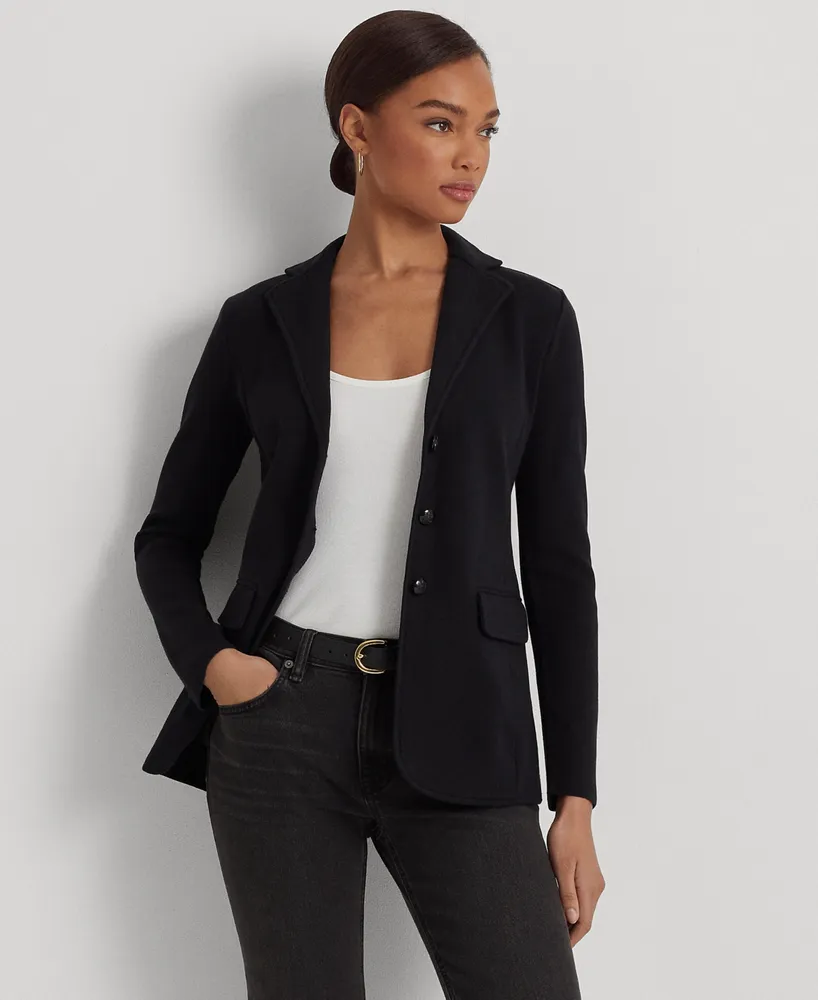 Lauren Ralph Sweater-Knit Blazer