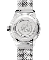 Certina Men's Swiss Automatic Ds-1 Big Date Stainless Steel Mesh Bracelet Watch 41mm