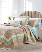 Greenland Home Fashions Palisades Cotton Polyester Modern Bedspread Set