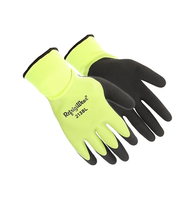 RefrigiWear Men's Waterproof Double Dip Knit Work Glove