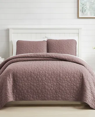 Southshore Fine Linens Pebbles 3-Pc. Quilt Set