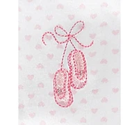 Little Me Baby Girls Ballet Hearts Gown and Beanie Set