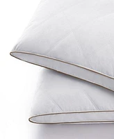 Unikome 100 Cotton Medium Support Feather Down 2 Pack Pillows