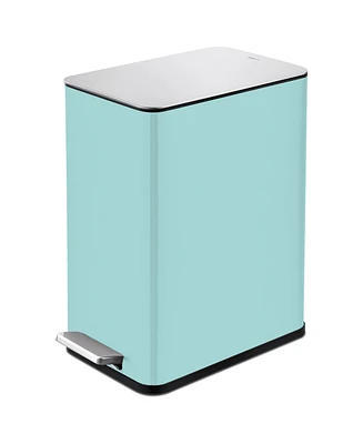 QualiaZero 2.6 Gallon Slim Step On Trash Can