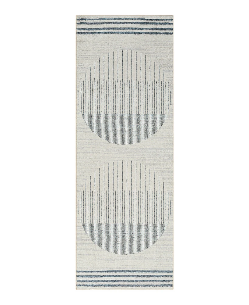 Livabliss Lillian Machine Washable LLL2315 2'7" x 7'3" Runner Area Rug
