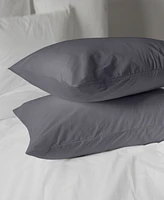 Pillow Guy Classic Cool & Crisp Cotton Percale Pillowcase Pair, King