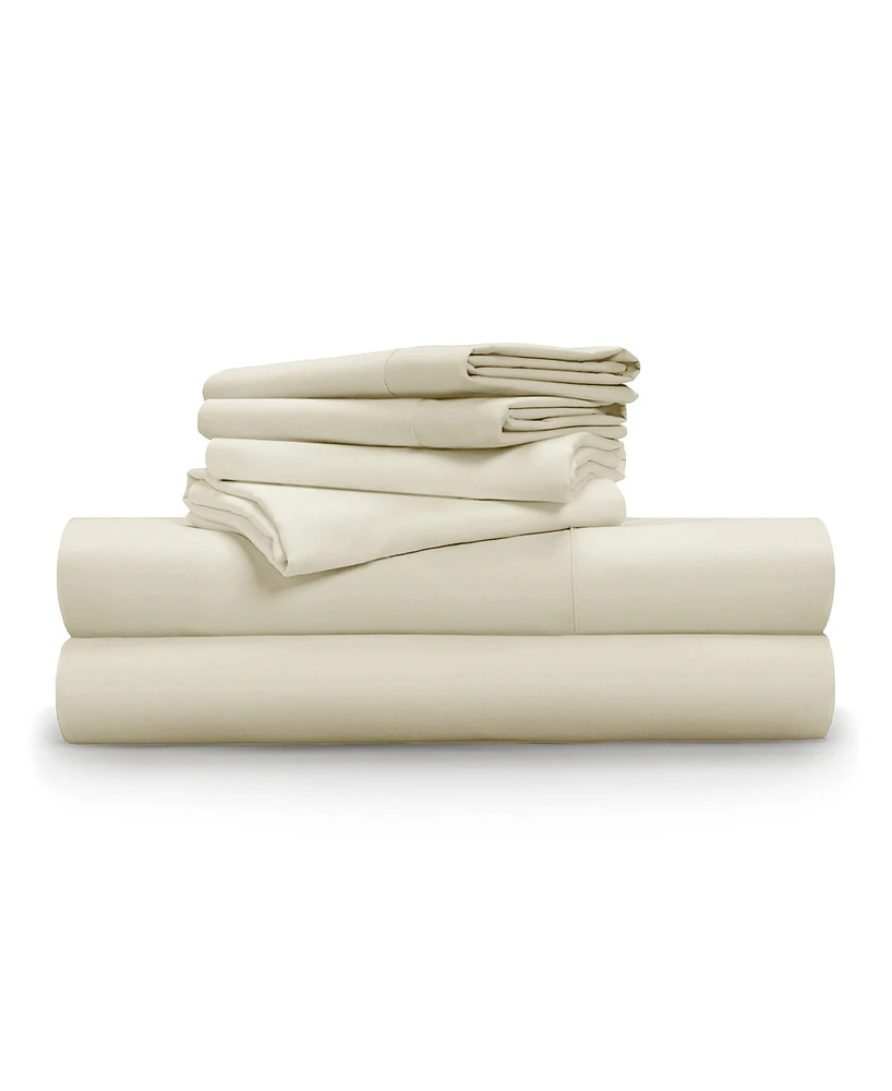 Pillow Gal Luxe Soft & Smooth Lyocell 6-Piece Sheet Set