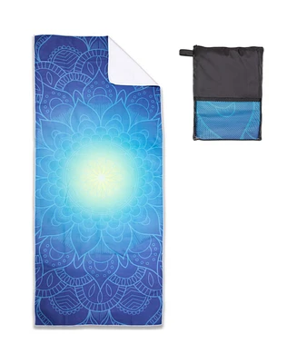Mandala Beach Towel w/ Travel Bag - 30x70 Color Options