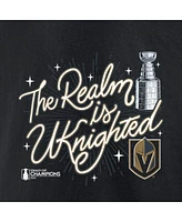 Women's Fanatics Black Vegas Golden Knights 2023 Stanley Cup Champions Plus Size Celebration V-Neck T-shirt