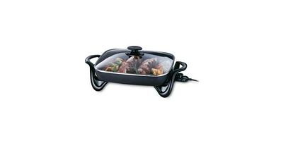 Presto National Industries 16 in. Electric Skillet with Glass Cover