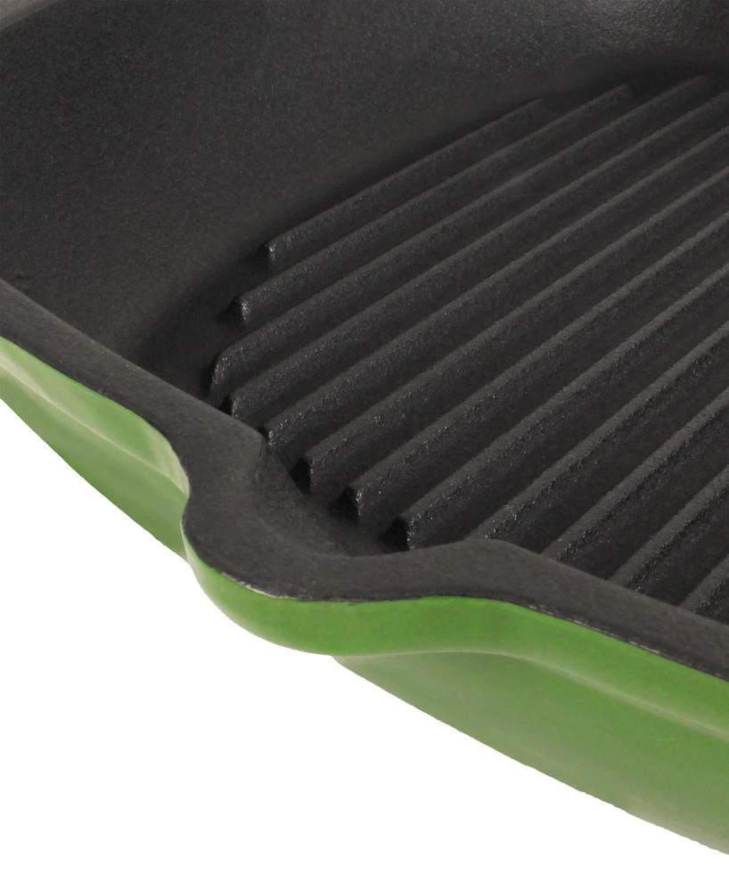 BergHOFF Neo 4pc Cast Iron Cookware Set, Grill Pan