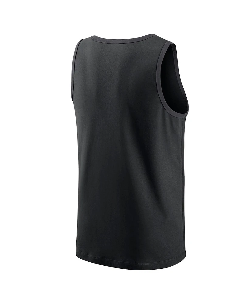 Men's Nike Black Cincinnati Bengals Tri-Blend Tank Top