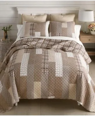 Donna Sharp Highalnd Plaid Reversible 3 Piece Quilt Sets