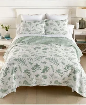 Donna Sharp Botanical Reversible 3 Piece Quilt Sets