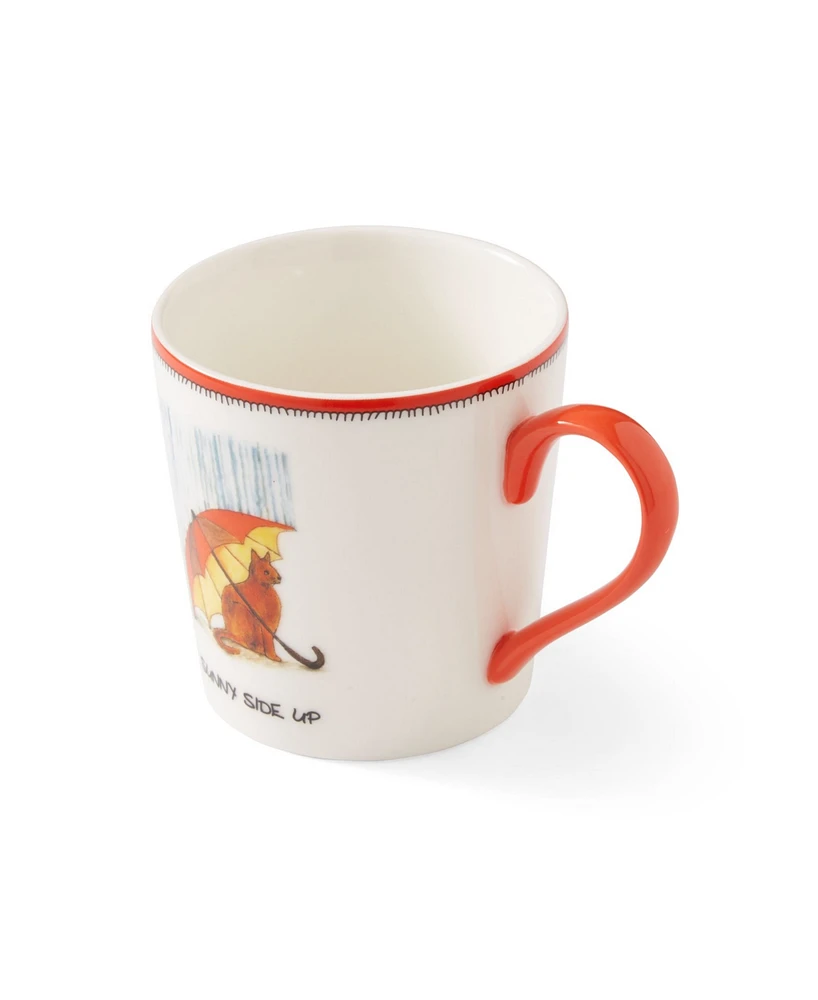 Kit Kemp for Spode Doodles Sunny Side Up Mug