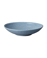 Denby Studio Blue Flint Large Ridged Bowl