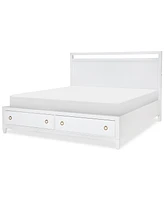 Summerland Panel California King Storage Bed