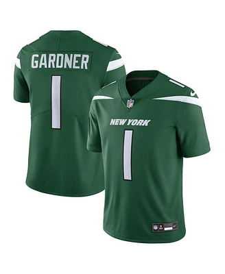 Men's Nike Ahmad Sauce Gardner Gotham Green New York Jets Vapor Untouchable Limited Jersey