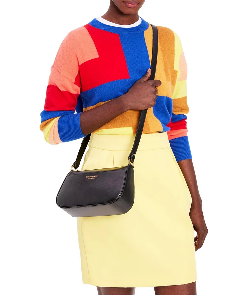 kate spade new york Bleecker Saffiano Leather Small Crossbody