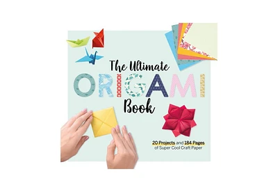 The Ultimate Origami Book- 20 Projects and 90+ Pages of Super Cool Craft Paper by Larousse