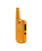 Motorola Solutions T380 25 mi. Two-Way Radio Yellow w/Charging Dock 2-Pack