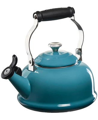Le Creuset Caribbean 1.7 Quart Enamel on Steel Whistling Tea Kettle