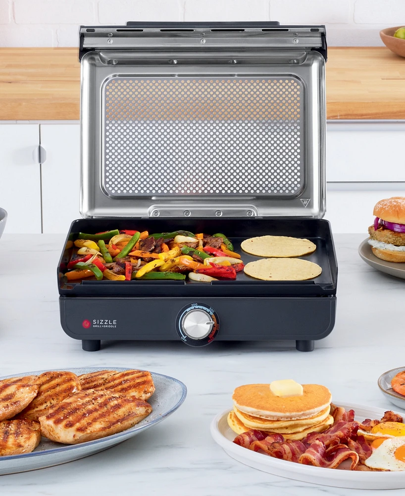 Ninja Sizzle Smokeless Indoor Grill & Griddle GR101