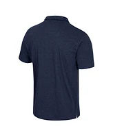 Men's Colosseum Navy Notre Dame Fighting Irish No Problemo Polo Shirt