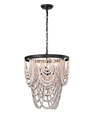 Siona 18" 4-Light Indoor Chandelier with Light Kit