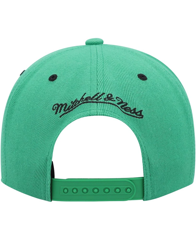 Men's Mitchell & Ness Green La Galaxy Breakthrough Snapback Hat
