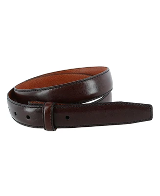 Trafalgar Men's Pebble Grain Leather 30mm Harness Belt Strap