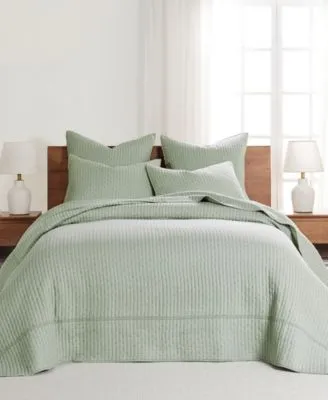 Levtex Cross Stitch Stitching Bedspread Set