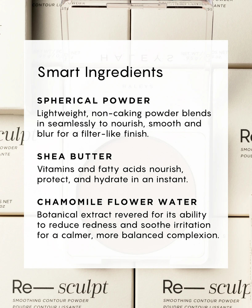 Haleys Beauty Re-Sculpt Smoothing Contour Powder