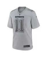 Men's Nike Micah Parsons Gray Dallas Cowboys Atmosphere Fashion Game Jersey
