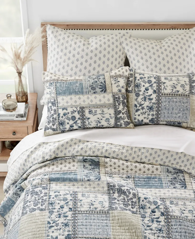 Levtex Aliza Folk Art Reversible 2-Pc. Quilt Set, Twin/Twin Xl