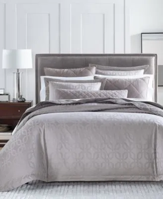 Hotel Collection Fresco Jacquard 525 Thread Count Egyptian Cotton Duvet Cover Sets Exclusively At Macys