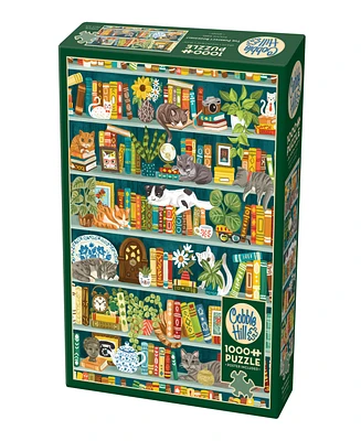 Cobble Hill- The Purrfect Bookshelf Puzzle