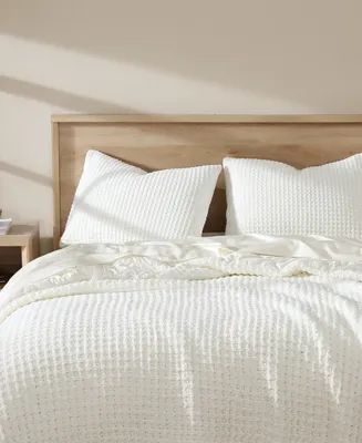 Sunday Citizen Snug Waffle Comforter, Full/Queen