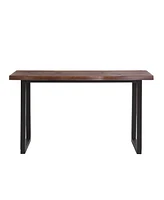 Steve Silver Jennings 60" Live Edge Wood Sofa Bar Table