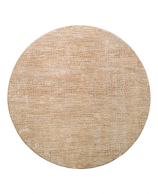 Livabliss Masterpiece High-Low Mpc-2306 6'7" x Round Area Rug